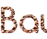Онлайн конструктор надписей: текст из зерен кофе на красивом фоне - Шрифт Сomfortaa