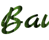Онлайн конструктор надписей с зеленым бамбуковым фоном