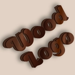 Wood 3d logo
