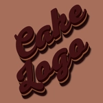 Chocolate cake text effects