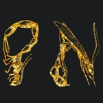 Золотая надпись с шрифтом insektofobiya