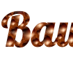 Онлайн конструктор надписей с шоколадным фоном - Шрифт Lobster